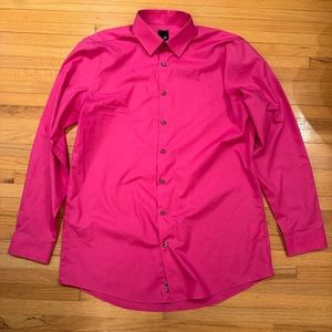 JF J. Ferrar slim fit dress shirt 16-16 1/2   34-35